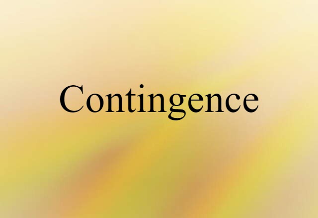 contingence