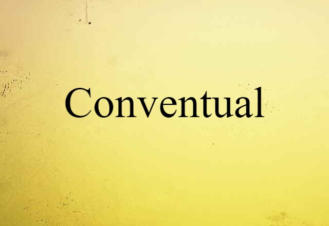 conventual