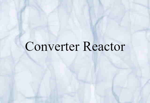 converter reactor