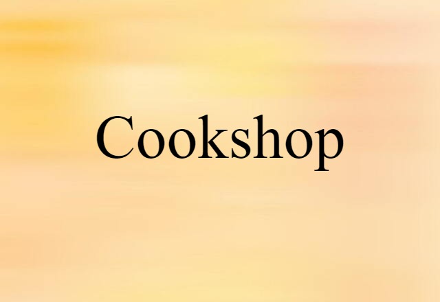 cookshop