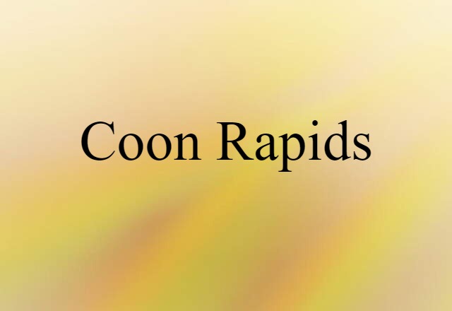 Coon Rapids