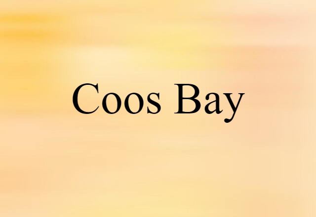 Coos Bay