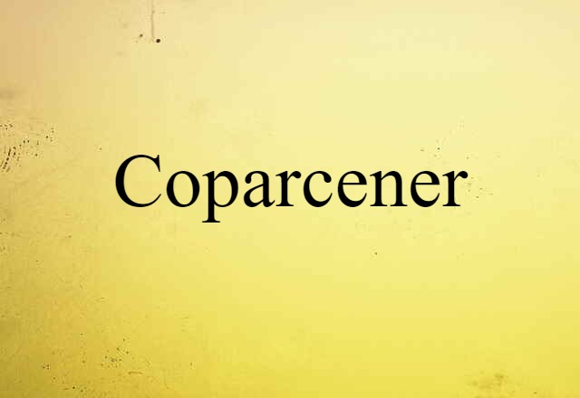 coparcener