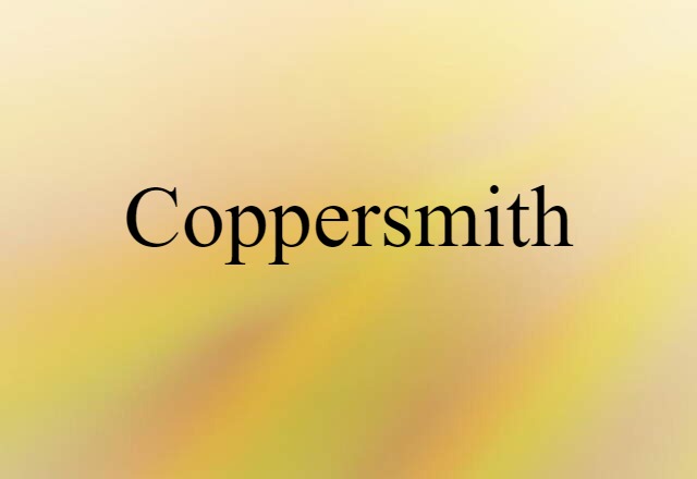 coppersmith