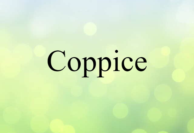 coppice