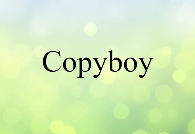 copyboy