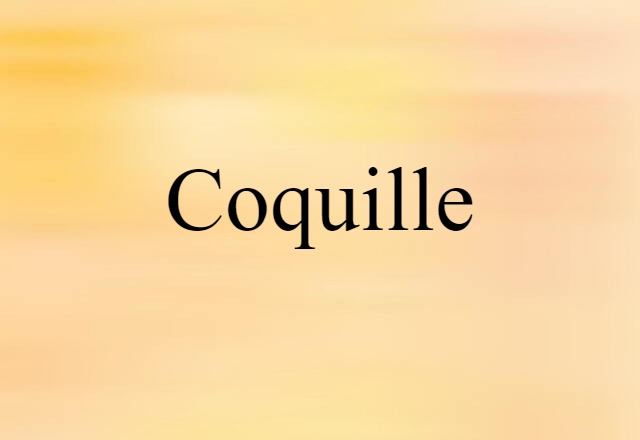 coquille