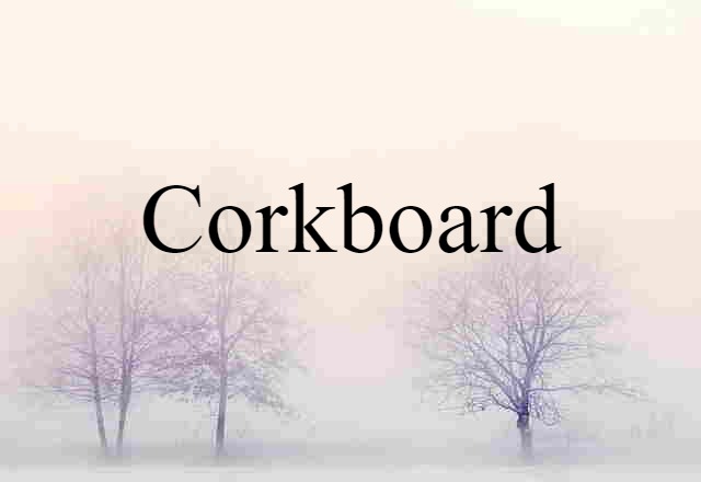 corkboard