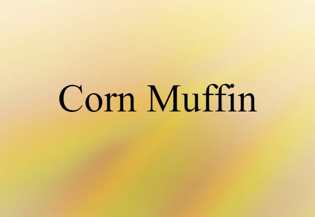 corn muffin