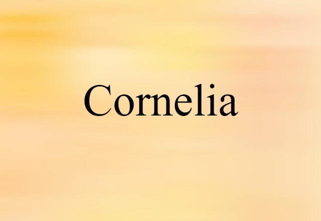 Cornelia