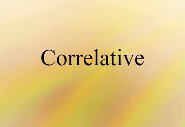 correlative