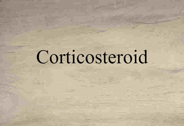 corticosteroid