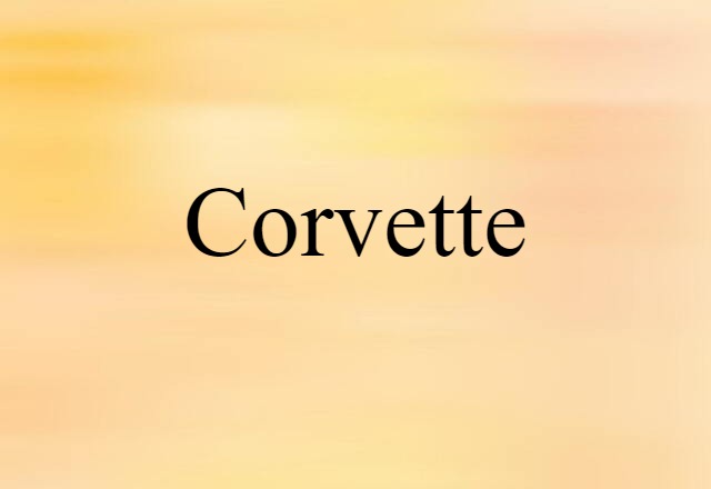 corvette