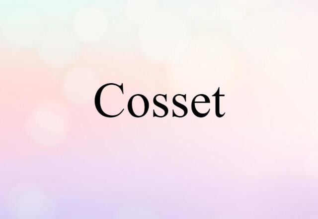 cosset