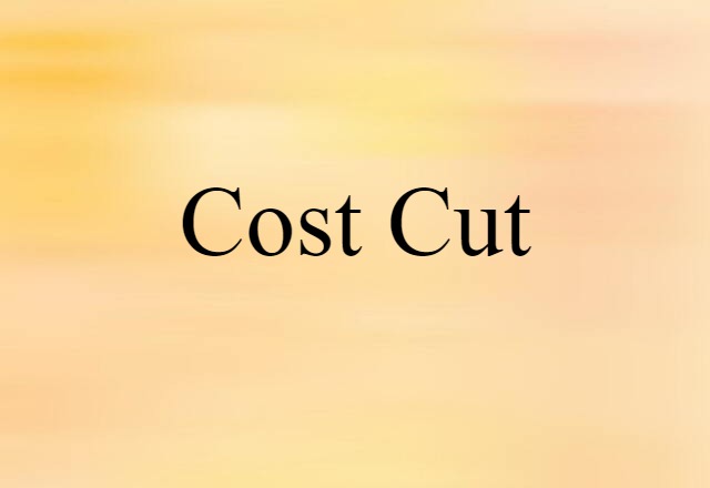 cost-cut