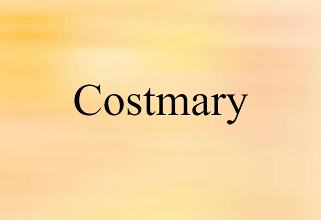 costmary