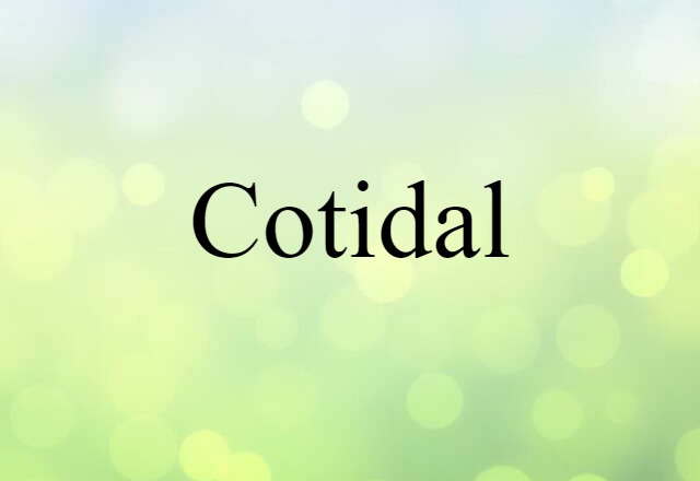 cotidal