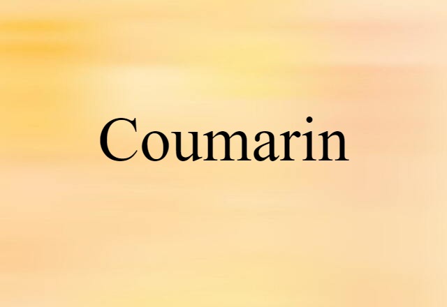 coumarin