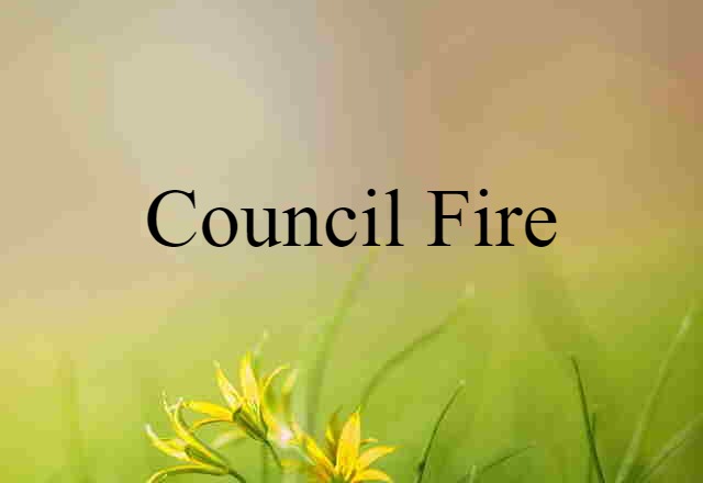 council fire