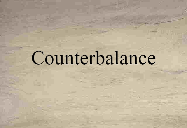 counterbalance