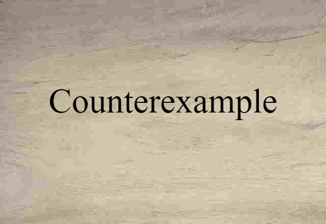 counterexample