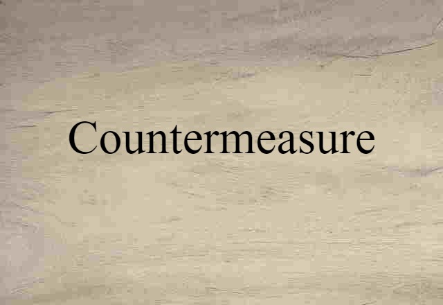 countermeasure