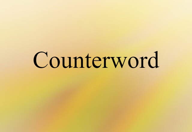 counterword