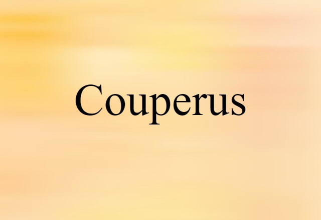 Couperus