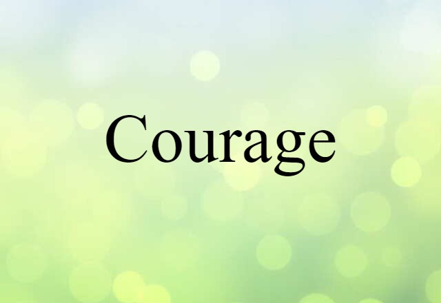 courage