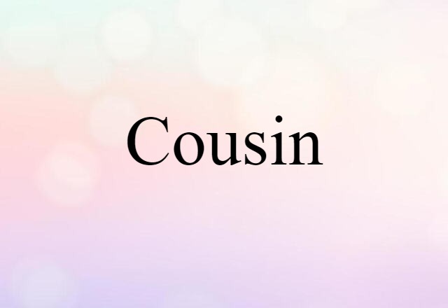 cousin