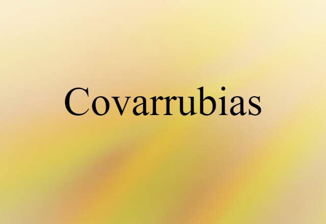 Covarrubias