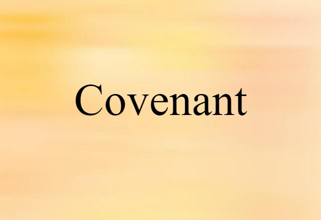 covenant