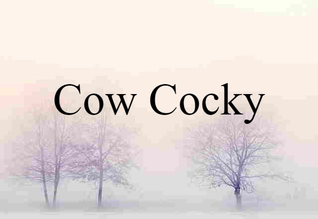 cow cocky