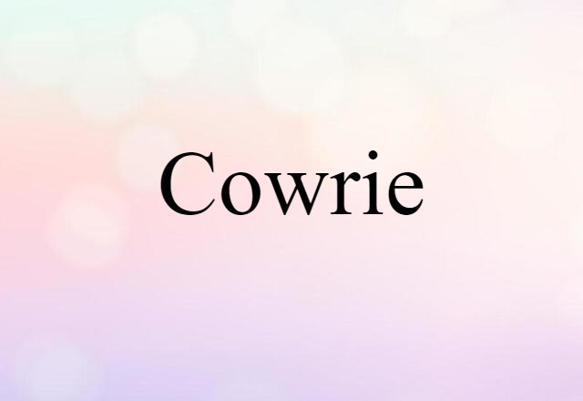 cowrie