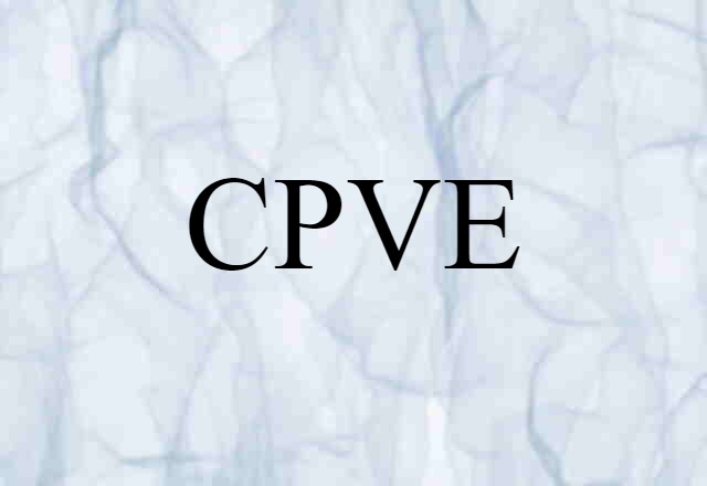 CPVE