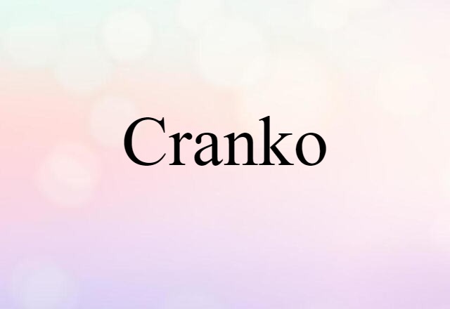 Cranko