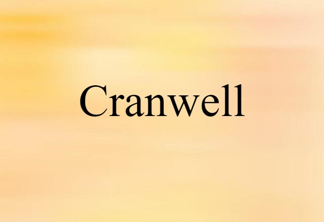 Cranwell