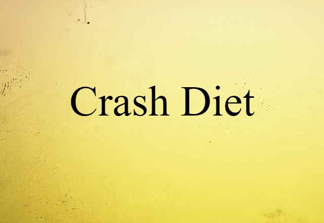 crash diet