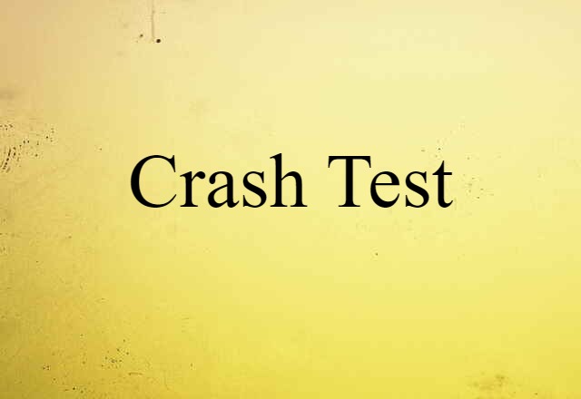 crash test