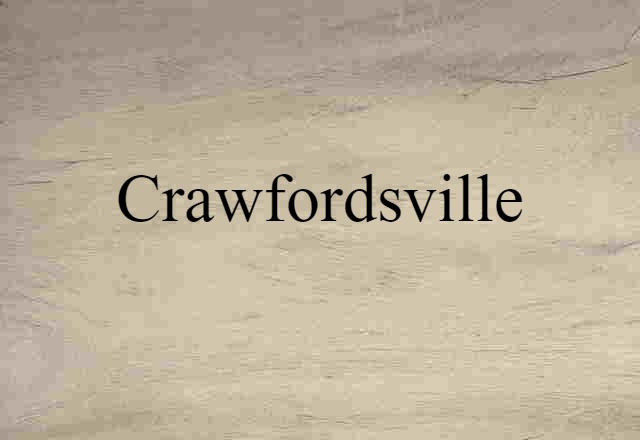 Crawfordsville