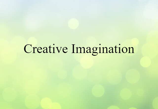 creative imagination