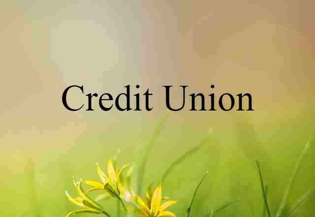 credit union