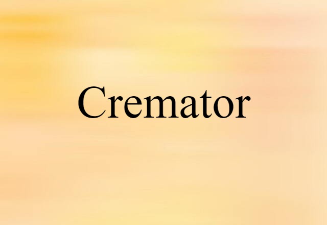 cremator