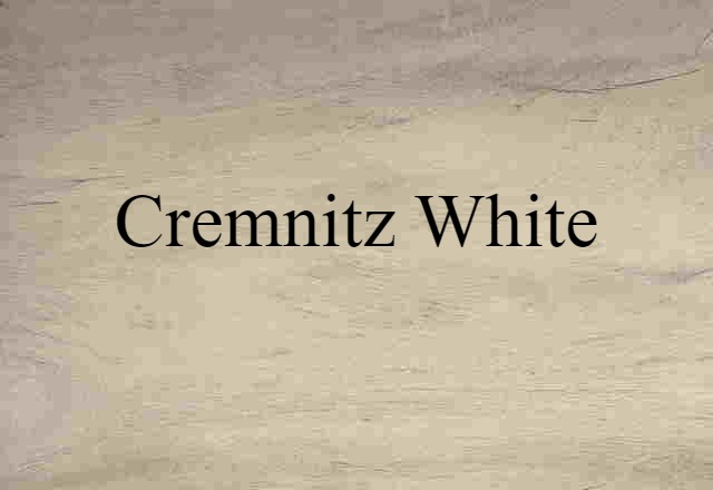 Cremnitz white