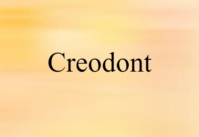 creodont