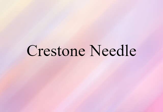 Crestone Needle