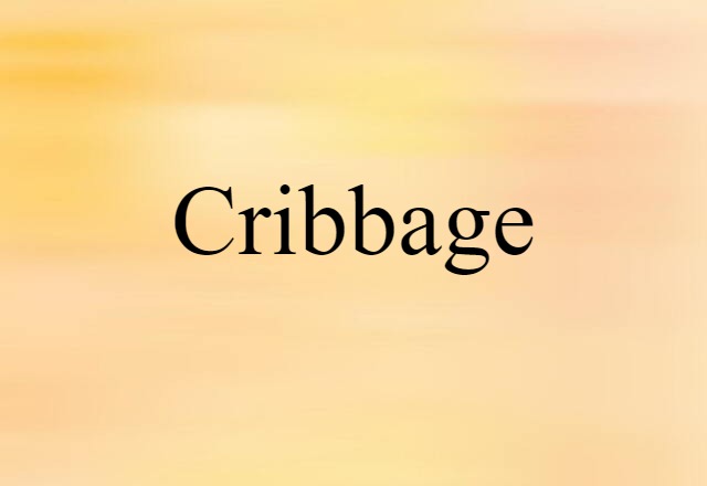 cribbage