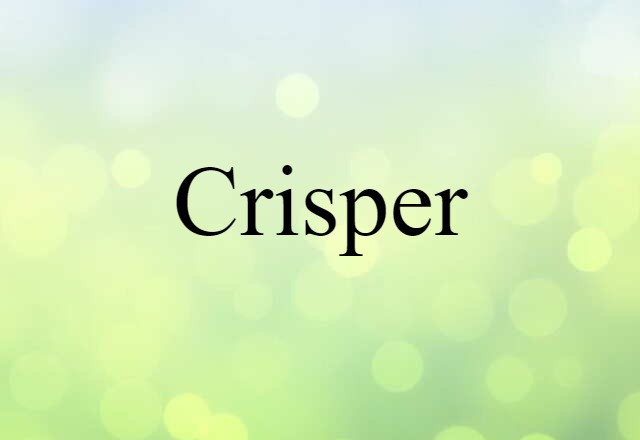 crisper