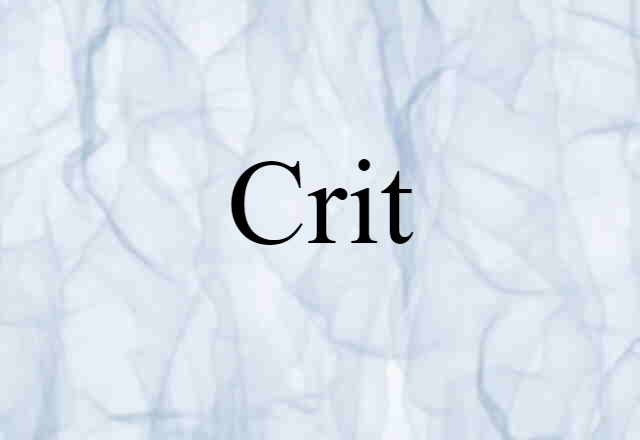 crit