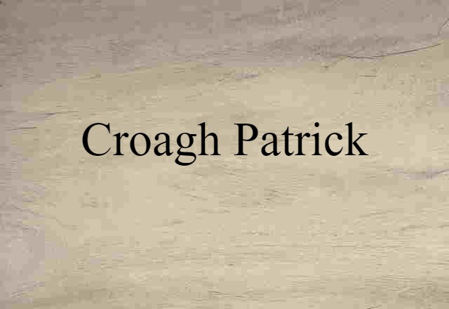 Croagh Patrick